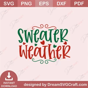 Sweater Weather SVG