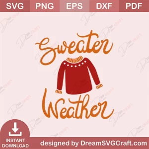 Sweater Weather SVG