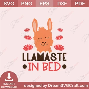 Llamaste In Bed SVG