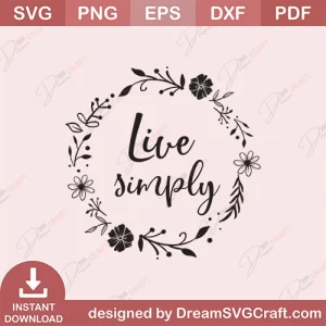 Live Simply SVG