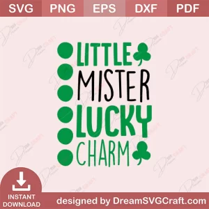 Little Mister Lucky Charm SVG