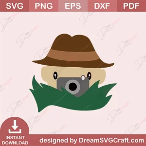 Little Guy In The Jungle SVG