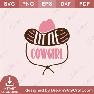 Little Cowgirl SVG