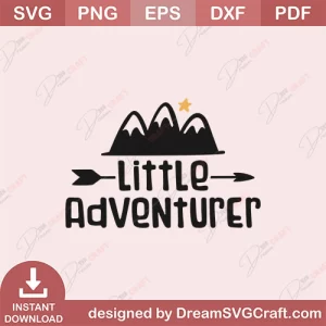 Little Adventurer SVG