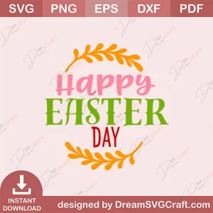 Happy Easter Day SVG