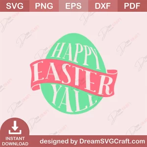 Happy Easter Yall SVG
