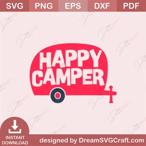 Happy Camper SVG