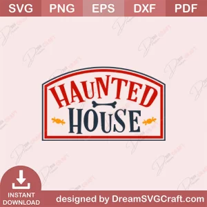 Haunted House SVG