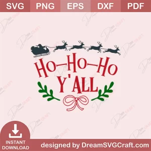 Ho Ho Ho Yall SVG