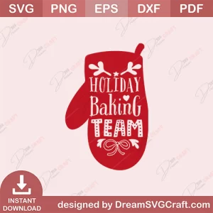 Holiday Baking Team SVG