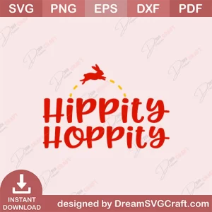 Hippity Hoppity SVG