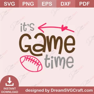 Its Game Time SVG