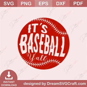 Its Baseball Yall SVG