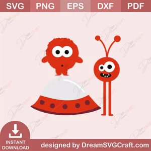 Little Alians SVG