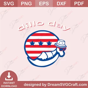 Dillo Day SVG