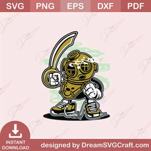 Diver SVG