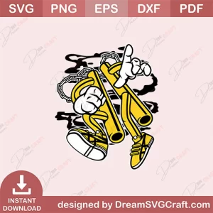 Double Stick Man SVG