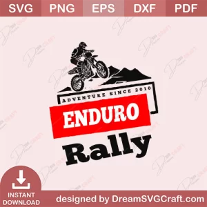 Adventure Since Enduro Rally SVG