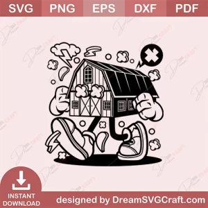 Farm House SVG