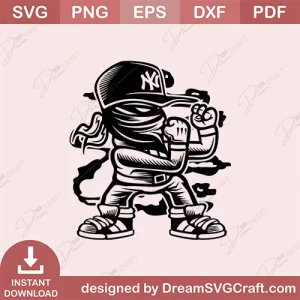 Ninja Fighter SVG