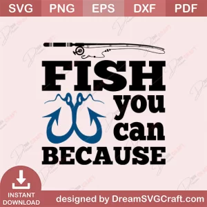 Fish You Can Because SVG