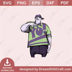 Yo Yo Cartoon SVG