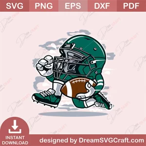Football Player SVG