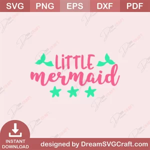 Little Mermaid SVG