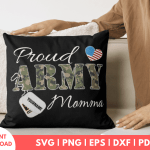 Proud Army Momma SVG