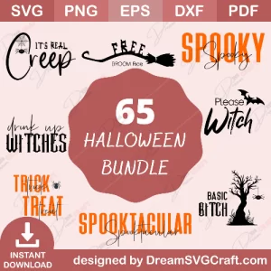 Halloween Bundle Svg Png | Trick Or Treat, Spooky Season, Cricut Files