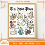 The Eras Tour Halloween SVG | Stylish Digital File Design