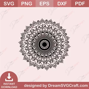 Mandala Design SVG | Mandala Designs Mega Bundle SVG | Sacred Geometry | Indian Mandalas | Decorative | Creative Projects | Instant Download | Commercial License