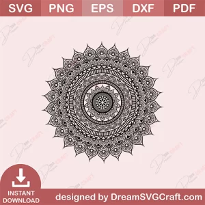 Mandala Design SVG | Mandala Svg Bundle, Zentangle Svg, Mandala For Cricut, Mandala Clipart, Mandala Vector, Mandala Cut File, Mandala, Mandala Flower, Svg, Png