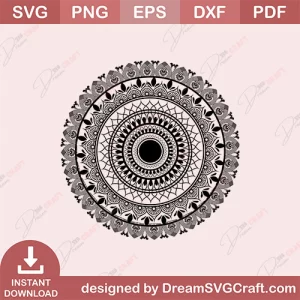 Mandala Design SVG | Mandala Designs Mega Bundle SVG | Sacred Geometry | Indian Mandalas | Decorative | Creative Projects | Instant Download | Commercial License