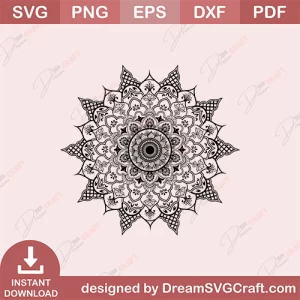 Mandala Design SVG | Mandala Designs Mega Bundle SVG | Sacred Geometry | Indian Mandalas | Decorative | Creative Projects | Instant Download | Commercial License