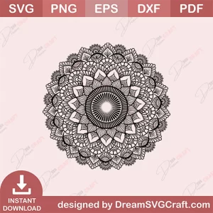Mandala Design SVG | Mandala Designs Mega Bundle SVG | Sacred Geometry | Indian Mandalas | Decorative | Creative Projects | Instant Download | Commercial License
