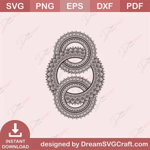 Mandala Design SVG | Mandala Designs Mega Bundle SVG | Sacred Geometry | Indian Mandalas | Decorative | Creative Projects | Instant Download | Commercial License