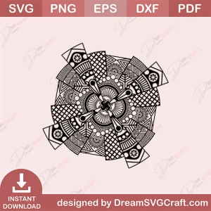 Mandala Design SVG | Mandala Designs Mega Bundle SVG | Sacred Geometry | Indian Mandalas | Decorative | Creative Projects | Instant Download | Commercial License