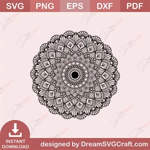 Mandala Design SVG | Mandala Svg Bundle, Zentangle Svg, Mandala For Cricut, Mandala Clipart, Mandala Vector, Mandala Cut File, Mandala, Mandala Flower, Svg, Png