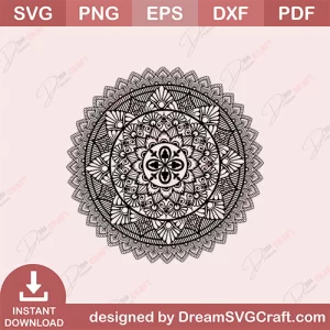 Mandala Design SVG | Mandala Designs Mega Bundle SVG | Sacred Geometry | Indian Mandalas | Decorative | Creative Projects | Instant Download | Commercial License