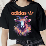 Stylish Goat Design PNG for Sublimation - High-Quality Goat Clipart