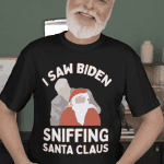 I Saw Biden Sniffing Santa Claus Funny SVG for Cricut - Hilarious Christmas Designs