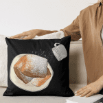 Delicious Beignet PNG Design for Sublimation | Unique Food-themed Sublimation Graphics | Creative Designs for Your DIY Projects
