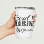 Proud Marine Grandma SVG Files for Cricut | Military Grandmother Craft Designs