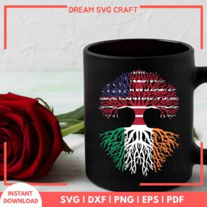 American Branches Irish Roots SVG - Dream SVG Craft