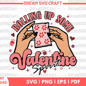 Express Your Love with Valentine Spirit SVG Files for Cricut | Unique Designs for DIY Crafts
