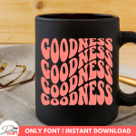 Get the retro ‘Keep On Truckin’ groovy font for only $3.99 at DreamSVGCraft. Perfect for adding a vintage touch to your designs.