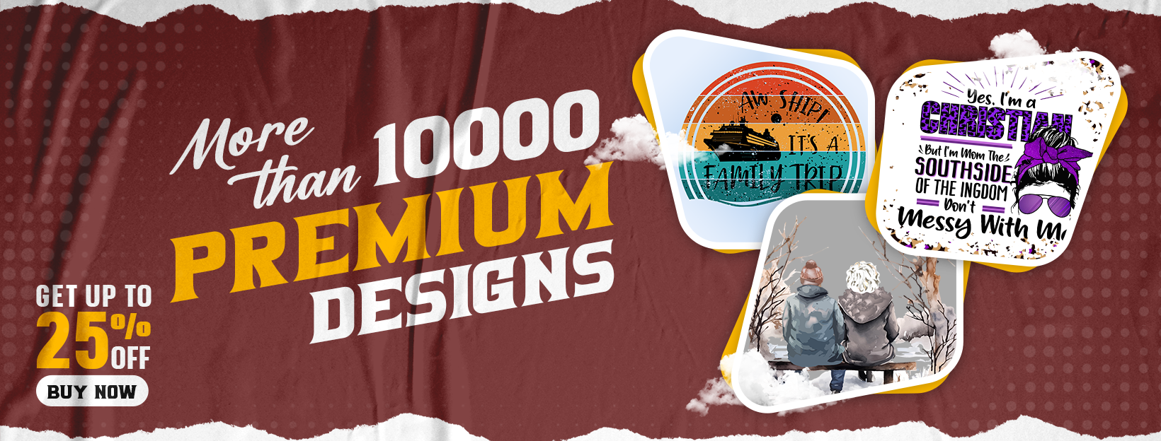 Get up to 25% off on 10,000+ premium SVG designs, portraits, and crochet patterns. Limited-time offer – shop now before it ends!