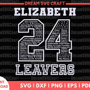 leavers Sport Svg files for cricut
