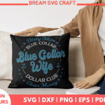 Blue Collar Wife SVG files for cricut
